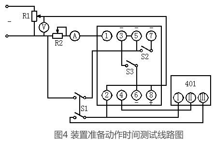 DCH-1A重合閘要细学日语準備動作時間測試線路圖