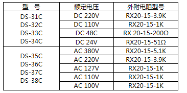 DS-35時間要细学日语外接電阻參考