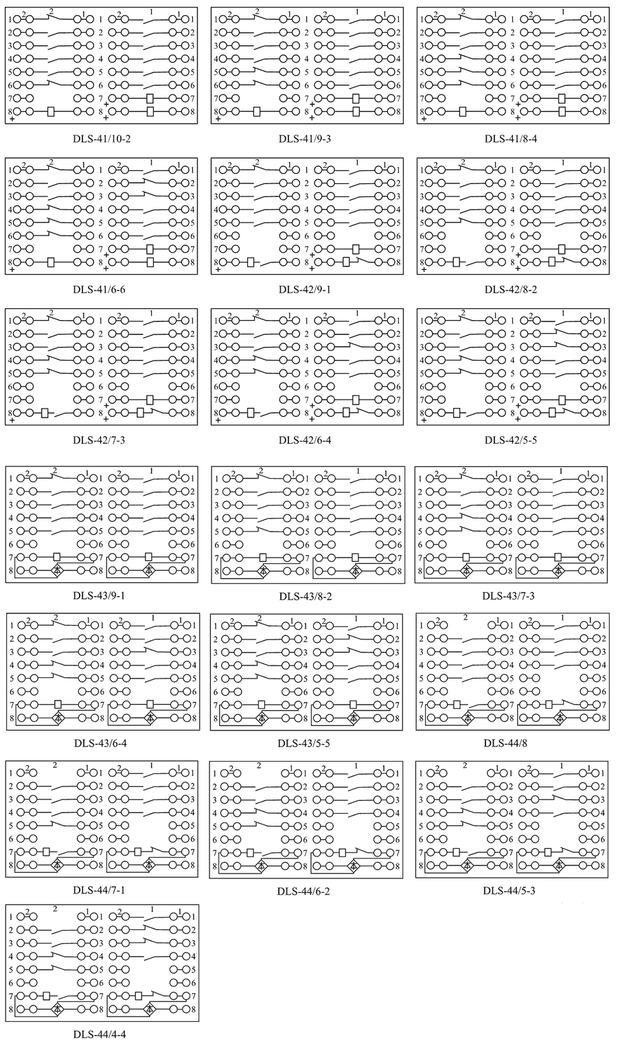 DLS-43/9-1内部接線圖